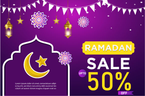 Craft Your Celebration: Combining Ramadan Sale Banners with Eid Mubarak Greetings