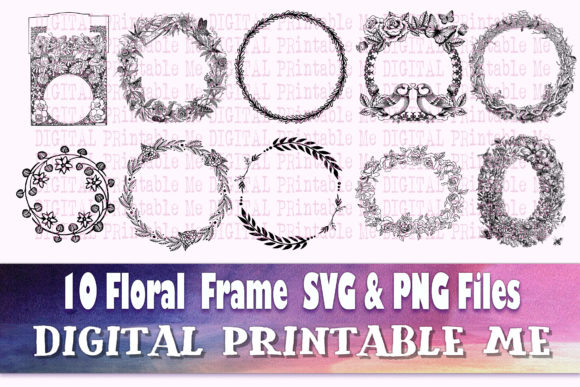 Creative Elegance: Your Guide to Flower Round Border Clip Art Frames