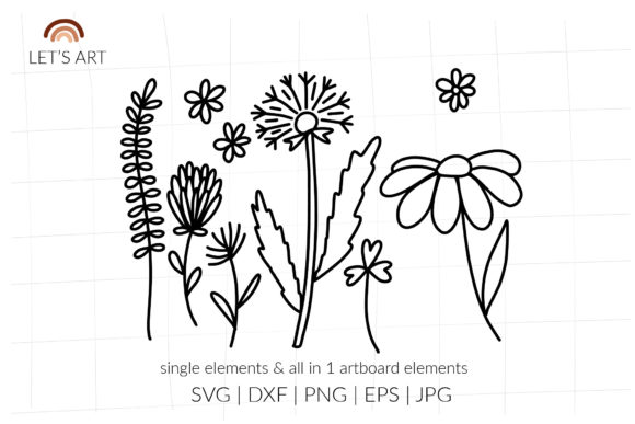 Meadow Flowers, Dandelion & Wildflowers: A Digital Garden for Creators
