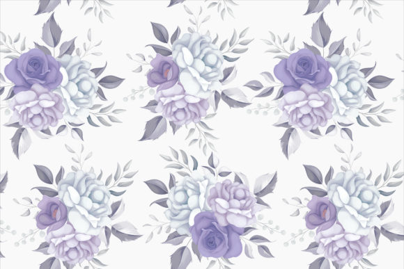 Purple Flower Seamless Pattern: A Versatile Design Asset