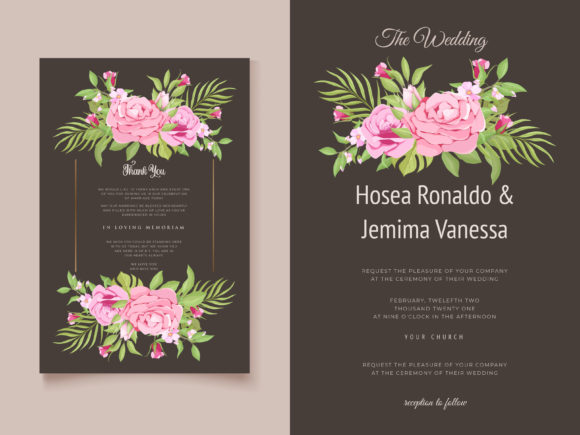 The Art of Personal Expression: Crafting Your Wedding with Floral Invitation Templates