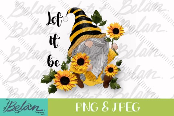 The Practical Value of High-Quality Gnome with Sunflower Digital Art